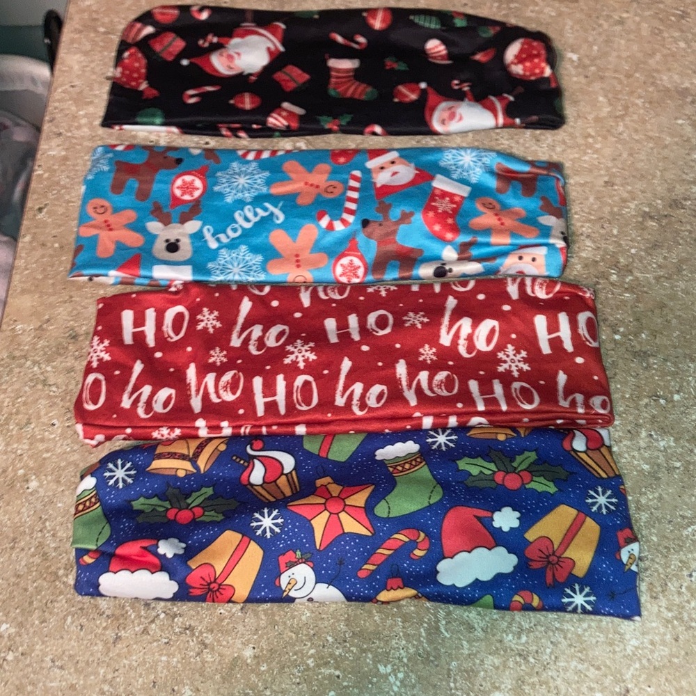 Festive Holiday Headbands Set